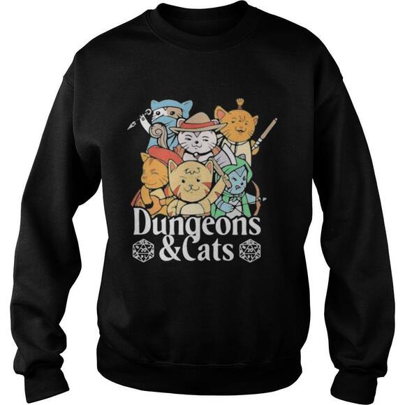 Other - Dungeons And Cats Game Characters Art Shirt